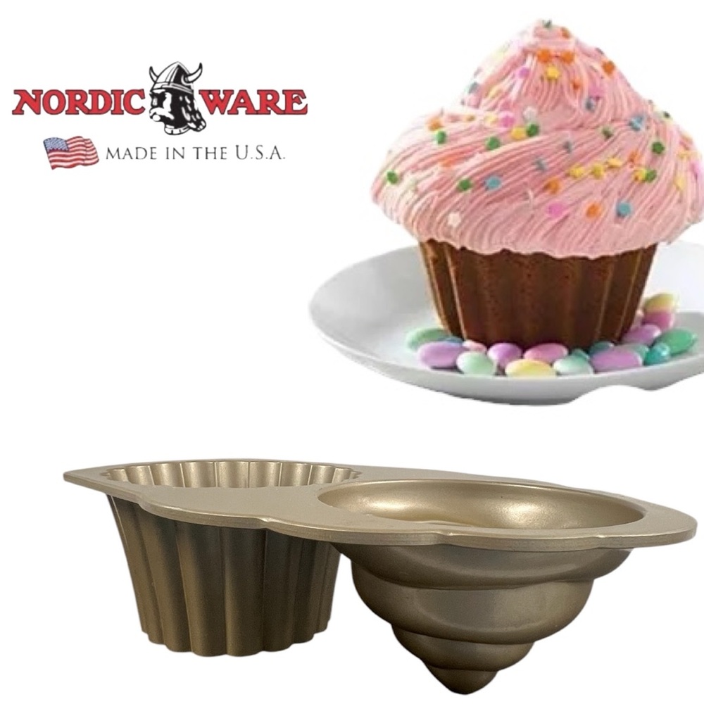 Nordic Ware Cute Giant Cupcake Pan